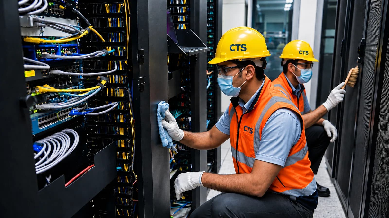 Data centre cleaning